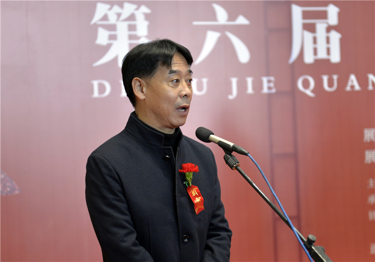 4 bv伟德官网登录連環畫藝委會(hui) 主任李晨講話.JPG