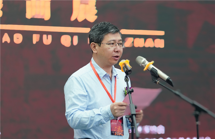 6 紅穀灘區委常委、宣傳(chuan) 部長  鄧越峰致辭.jpg