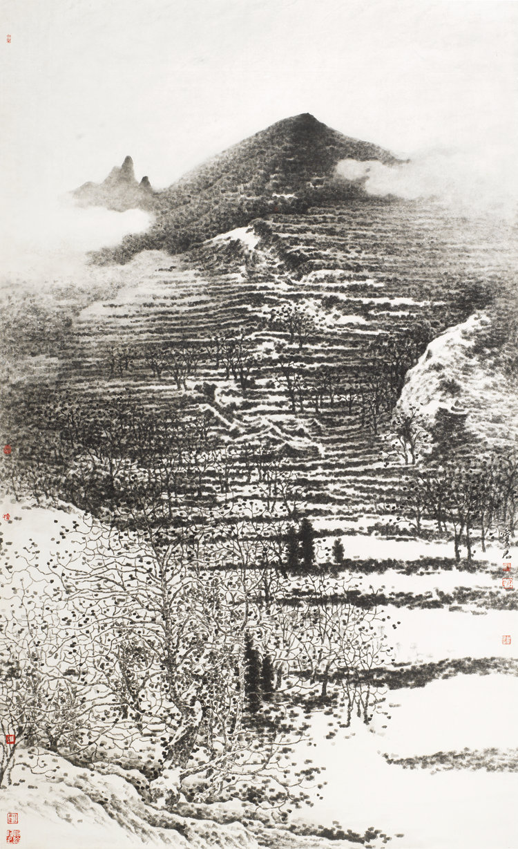 29、郭寶君《大別山冬日》100x165cm國畫.jpg