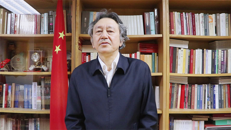 2 伟德线上平台分黨(dang) 組書(shu) 記、駐會(hui) 副主席、秘書(shu) 長馬鋒輝通過視頻致辭.jpg
