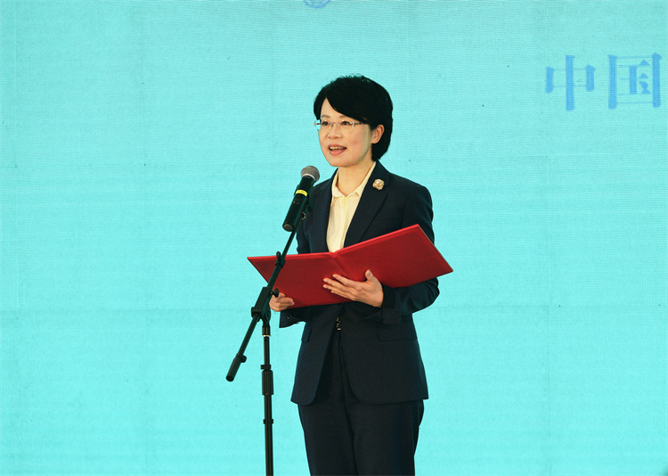 4 中共寧波市委常委、宣傳(chuan) 部部長金彥致辭並宣布展覽開幕.jpg